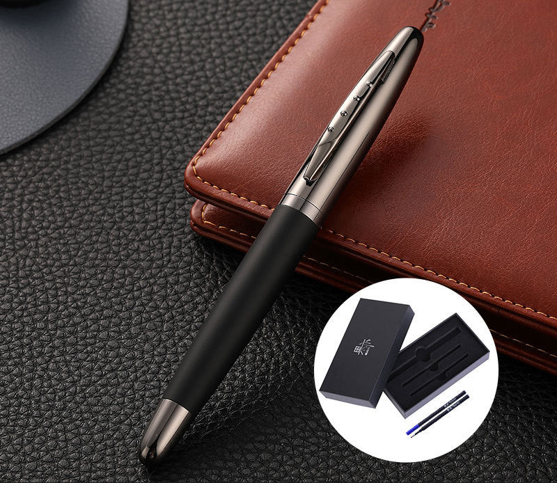 Heavy Hand Signature Pen Metal Jewel Pen Business Simple Anti Slip Custom Neutral Signature Lettering Pen