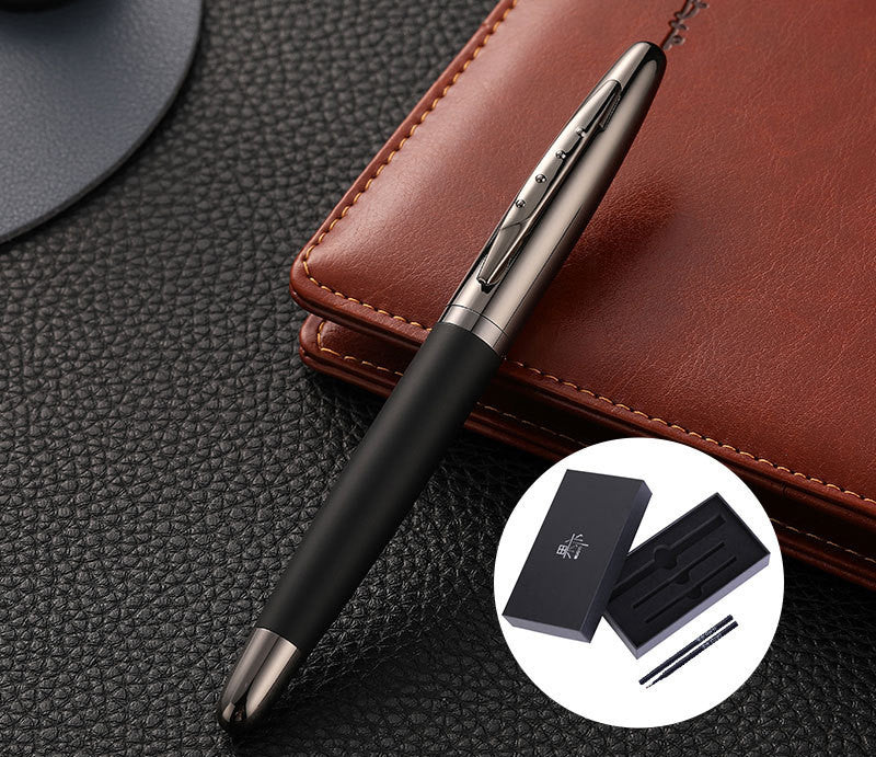 Heavy Hand Signature Pen Metal Jewel Pen Business Simple Anti Slip Custom Neutral Signature Lettering Pen