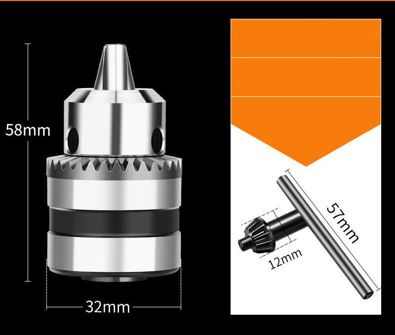 Type 100 angle grinder conversion chuck